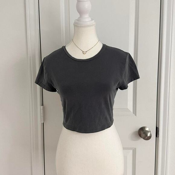 TNA Aritzia Size Medium Cotton Top - Picture 1 of 5